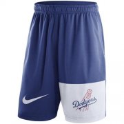 Wholesale Cheap Men's Los Angeles Dodgers Nike Royal Cooperstown Collection Dry Fly Shorts