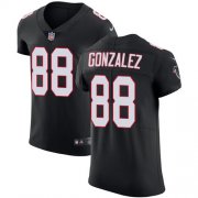 Wholesale Cheap Nike Falcons #88 Tony Gonzalez Black Alternate Men's Stitched NFL Vapor Untouchable Elite Jersey