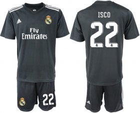 Wholesale Cheap Real Madrid #22 Isco Away Soccer Club Jersey
