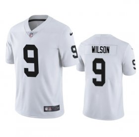 Wholesale Cheap Men\'s Las Vegas Raiders #9 Tyree Wilson White 2023 Draft Vapor Limited Stitched Football Jersey