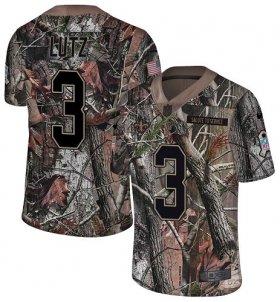 Wholesale Cheap Nike Saints #3 Wil Lutz Camo Men\'s Stitched NFL Limited Rush Realtree Jersey
