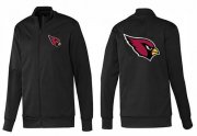 Wholesale Cheap NFL Arizona Cardinals Team Logo Jacket Black_1