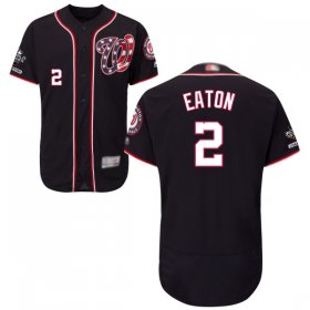 Wholesale Cheap Nationals #2 Adam Eaton Navy Blue Flexbase Authentic Collection 2019 World Series Champions Stitched MLB Jersey