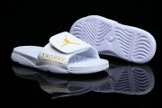 Wholesale Cheap Air Jordan Hydro 6 Sandals Shoes White/Yellow