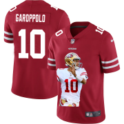 Cheap San Francisco 49ers #10 Jimmy Garoppolo Nike Team Hero 1 Vapor Limited NFL Jersey Red