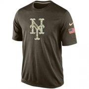 Wholesale Cheap Men's New York Mets Salute To Service Nike Dri-FIT T-Shirt