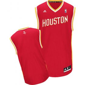 Wholesale Cheap Houston Rockets Blank Red With Gold Swingman Jersey