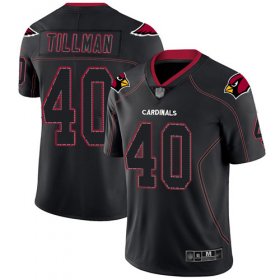 Wholesale Cheap Nike Cardinals #40 Pat Tillman Lights Out Black Men\'s Stitched NFL Limited Rush Jersey