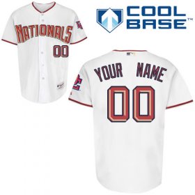 Wholesale Cheap Nationals Authentic White Cool Base MLB Jersey (S-3XL)