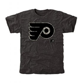 Wholesale Cheap Men\'s Philadelphia Flyers Black Rink Warrior T-Shirt