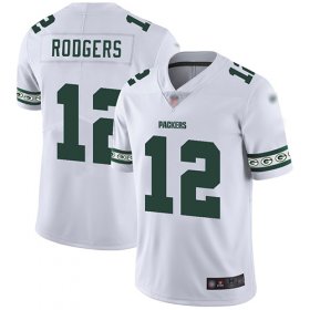 Wholesale Cheap Nike Packers #12 Aaron Rodgers White Men\'s Stitched NFL Limited Team Logo Fashion Jersey