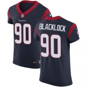 Wholesale Cheap Nike Texans #90 Ross Blacklock Navy Blue Team Color Men's Stitched NFL Vapor Untouchable Elite Jersey