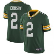 Wholesale Cheap Nike Packers #2 Mason Crosby Green Team Color Men's Stitched NFL Vapor Untouchable Limited Jersey