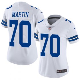 Wholesale Cheap Nike Cowboys #70 Zack Martin White Women\'s Stitched NFL Vapor Untouchable Limited Jersey