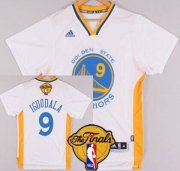 Wholesale Cheap Golden State Warriors #9 Andre Iguodala 2015 The Finals New White Short-Sleeved Jersey