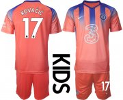 Wholesale Cheap 2021 Chelsea away Youth 17 soccer jerseys