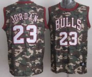 Wholesale Cheap Chicago Bulls #23 Michael Jordan Camo Fashion Jersey