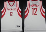 Wholesale Cheap Houston Rockets #12 Dwight Howard Revolution 30 Swingman White Jersey