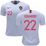 Wholesale Cheap Portugal #22 Eduardo Away Soccer Country Jersey