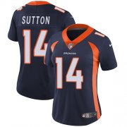 Wholesale Cheap Nike Broncos #14 Courtland Sutton Blue Alternate Women's Stitched NFL Vapor Untouchable Limited Jersey