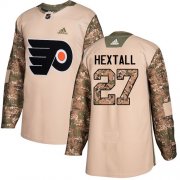 Wholesale Cheap Adidas Flyers #27 Ron Hextall Camo Authentic 2017 Veterans Day Stitched Youth NHL Jersey
