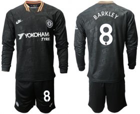 Wholesale Cheap Chelsea #8 Barkley Third Long Sleeves Soccer Club Jersey