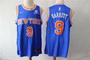 Wholesale Cheap Knicks 9 R.J. Barrett Royal Nike Swingman Jersey
