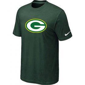 Wholesale Cheap Nike Green Bay Packers Sideline Legend Authentic Logo Dri-FIT NFL T-Shirt Dark Green