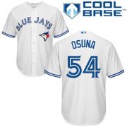 Wholesale Cheap Blue Jays #54 Roberto Osuna White Cool Base Stitched Youth MLB Jersey
