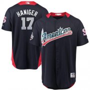 Wholesale Cheap Mariners #17 Mitch Haniger Navy Blue 2018 All-Star American League Stitched MLB Jersey