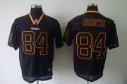 Wholesale Cheap Steelers #84 Antonio Brown Lights Out Black Stitched NFL Jersey