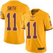 Wholesale Cheap Nike Redskins #11 Alex Smith Gold Youth Stitched NFL Limited Rush Jersey
