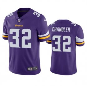 Cheap Men\'s Minnesota Vikings #32 Ty Chandler Purple 2023 F.U.S.E. Vapor Untouchable Limited Football Stitched Jersey