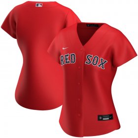 Wholesale Cheap Boston Red Sox Nike Women\'s Alternate 2020 MLB Team Jersey Red