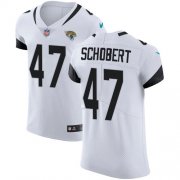 Wholesale Cheap Nike Jaguars #47 Joe Schobert White Men's Stitched NFL New Elite Jersey