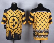 Wholesale Cheap Nike Steelers Blank Gold Men's Stitched NFL Elite Noble Fashion Jersey