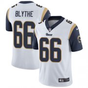 Wholesale Cheap Nike Rams #66 Austin Blythe White Men's Stitched NFL Vapor Untouchable Limited Jersey