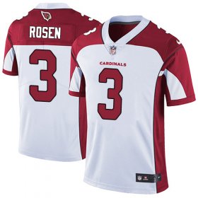 Wholesale Cheap Nike Cardinals #3 Josh Rosen White Men\'s Stitched NFL Vapor Untouchable Limited Jersey