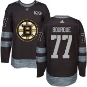 Wholesale Cheap Adidas Bruins #77 Ray Bourque Black 1917-2017 100th Anniversary Stitched NHL Jersey