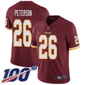 Wholesale Cheap Nike Redskins #26 Adrian Peterson Burgundy Red Team Color Men\'s Stitched NFL 100th Season Vapor Limited Jersey