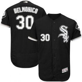 Wholesale Cheap White Sox #30 Nicky Delmonico Black Flexbase Authentic Collection Stitched MLB Jersey