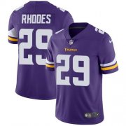 Wholesale Cheap Nike Vikings #29 Xavier Rhodes Purple Team Color Men's Stitched NFL Vapor Untouchable Limited Jersey