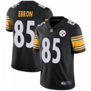 Wholesale Cheap Youth Pittsburgh Steelers #85 Eric Ebron Team Color Vapor Untouchable Jersey - Black Limited