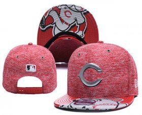 Wholesale Cheap MLB Cincinnati Reds Snapback Ajustable Cap Hat YD