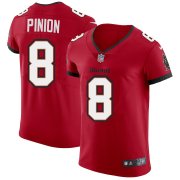 Wholesale Cheap Tampa Bay Buccaneers #8 Bradley Pinion Men's Nike Red Vapor Elite Jersey