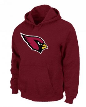Wholesale Cheap Arizona Cardinals Logo Pullover Hoodie Red