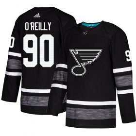 Wholesale Cheap Adidas Blues #90 Ryan O\'Reilly Black Authentic 2019 All-Star Stitched Youth NHL Jersey