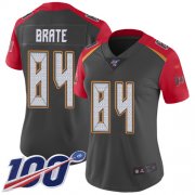 Wholesale Cheap Nike Buccaneers #84 Cameron Brate Gray Women's Stitched NFL Limited Inverted Legend 100th Season Jersey