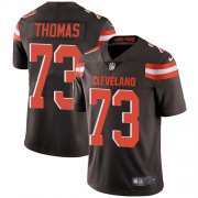 Wholesale Cheap Nike Browns #73 Joe Thomas Brown Team Color Men's Stitched NFL Vapor Untouchable Limited Jersey