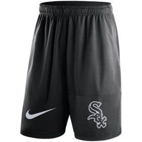 Wholesale Cheap Men\'s Chicago White Sox Nike Black Dry Fly Shorts